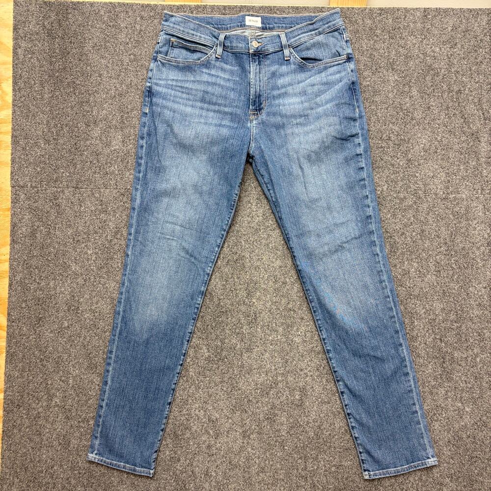 Hudson Jeans Ace Slim Straight Blue Stretch Denim Men’s Size 36x32